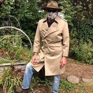 Harbor Master Mens Removable Lining Trench Coat